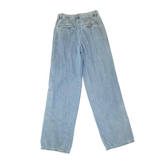 NWOT COS Straight-Leg Denim Trouser High Rise Jean Women 4, Fits a 2 Light Wash - Picture 5 of 8